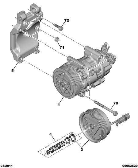 PSA 6453.QJ - Compressore, Climatizzatore www.autoricambi360.it