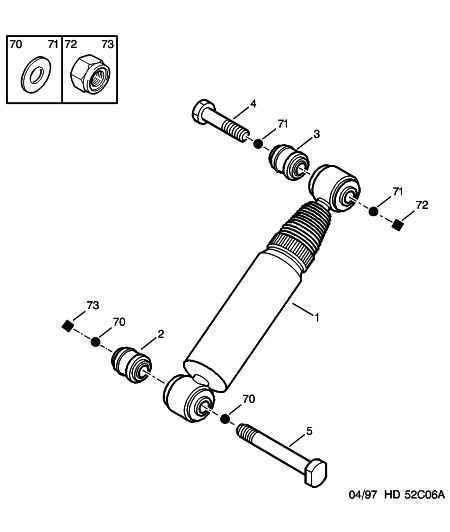 PSA 5206 N6 - Ammortizzatore www.autoricambi360.it