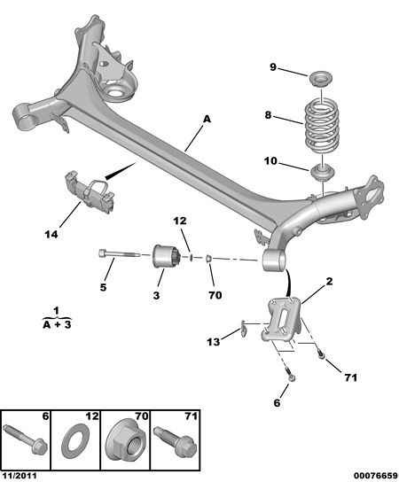PSA 5131 G4 - Supporto, Braccio oscillante www.autoricambi360.it
