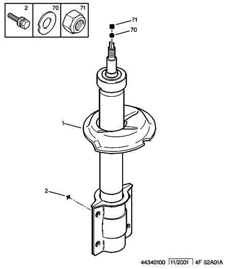 PSA 5208 G8 - Ammortizzatore www.autoricambi360.it