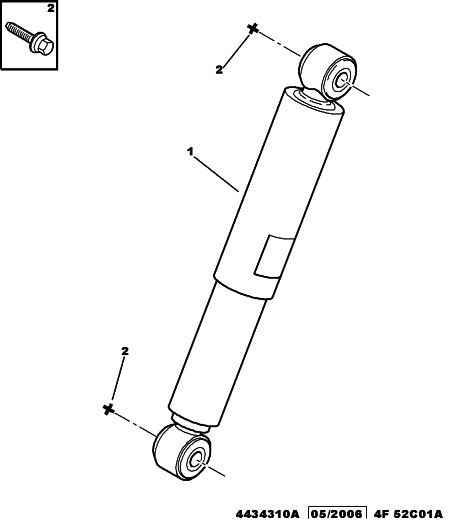 PSA 5206 P7 - Ammortizzatore www.autoricambi360.it