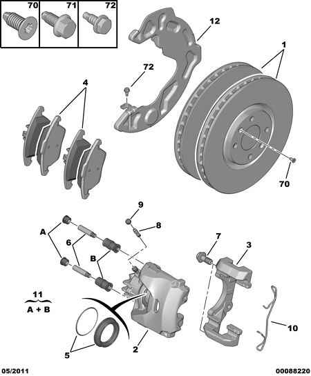 PSA 4249 L3 - Discofreno www.autoricambi360.it