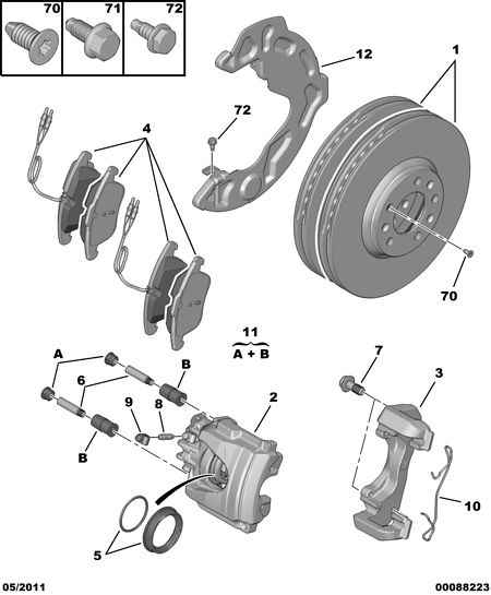 PSA 4 24 993 - Discofreno www.autoricambi360.it