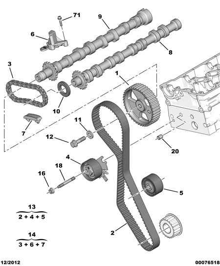 PSA 0829.G6 - Rullo tenditore, Cinghia dentata www.autoricambi360.it