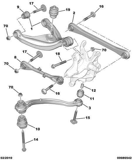 PSA 5131 C3 - Supporto, Braccio oscillante www.autoricambi360.it