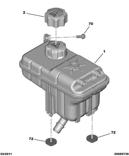 PSA 1306.E4 - Tappo, radiatore www.autoricambi360.it