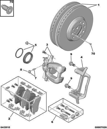 PSA 4246 P7 - Discofreno www.autoricambi360.it