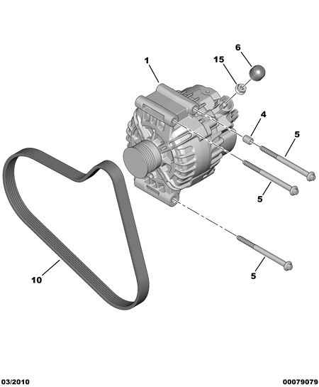 PSA 5750 YN - Cinghia Poly-V www.autoricambi360.it