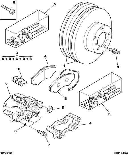 PSA 4254 58 - Kit pastiglie freno, Freno a disco www.autoricambi360.it