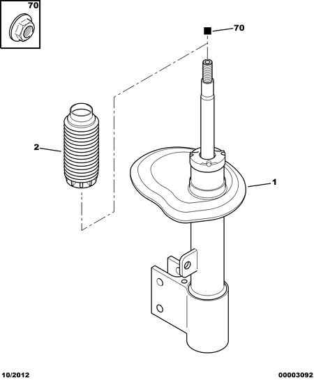 PSA 5202 CY - Ammortizzatore www.autoricambi360.it