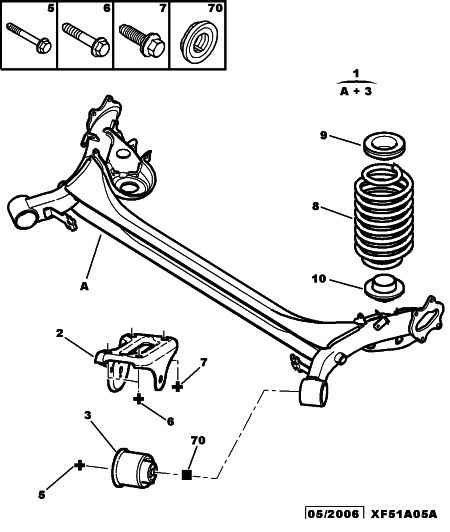 PSA 5131.A4 - Supporto, Braccio oscillante www.autoricambi360.it