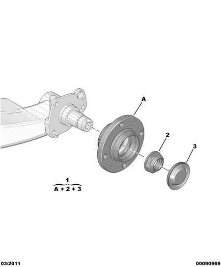 PSA 3748.44 - Kit giunti, Semiasse www.autoricambi360.it