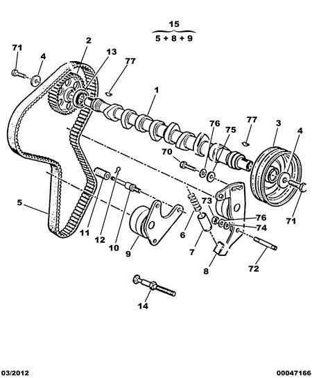 PSA 0816 58 - Cinghia dentata www.autoricambi360.it