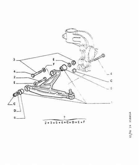 PSA 3 52 323 - Supporto, Braccio oscillante www.autoricambi360.it