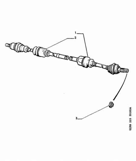 PSA 3297.14 - Dado, Fuso dell'asse www.autoricambi360.it