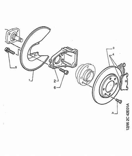 PSA 4253-11 - Kit pastiglie freno, Freno a disco www.autoricambi360.it