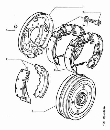PSA 4247 31 - Tamburo freno www.autoricambi360.it