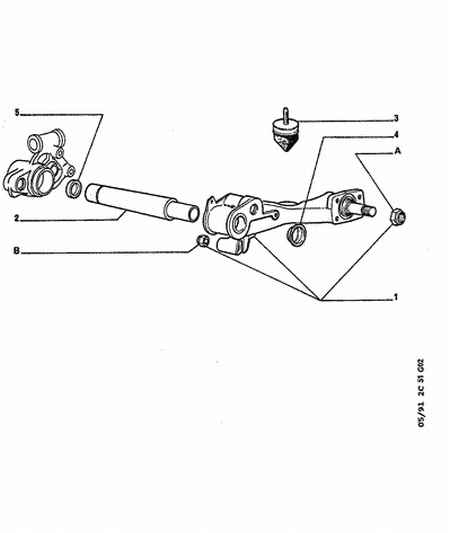 PSA 5176.17 - Kit riparazione, Braccio oscillante www.autoricambi360.it