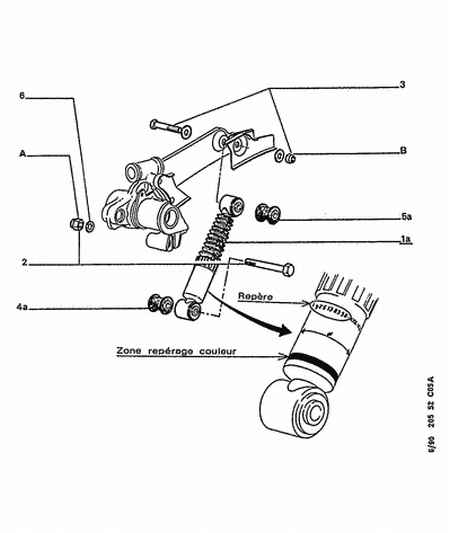 PSA 5206 45 - Ammortizzatore www.autoricambi360.it