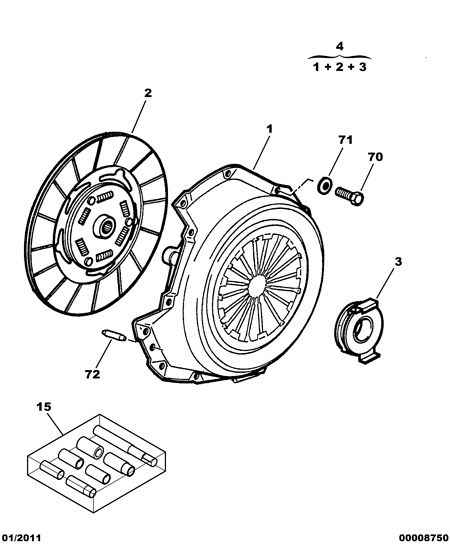 PSA 2041.29 - Reggispinta distacco frizione www.autoricambi360.it