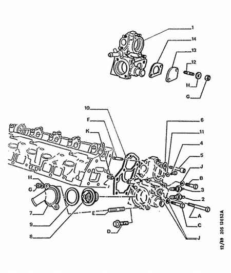 PSA 1338 37 - Termostato, Refrigerante www.autoricambi360.it