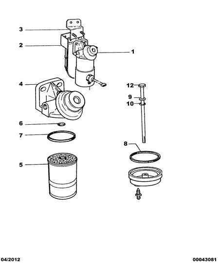 PSA 1906 14 - Filtro carburante www.autoricambi360.it