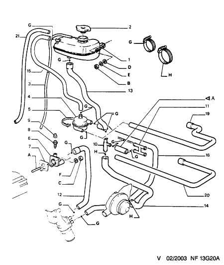 PSA 1303 78 - Serbatoio compensazione, Refrigerante www.autoricambi360.it