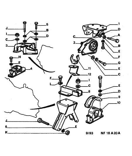 PSA 1844.41 - Sospensione, Motore www.autoricambi360.it