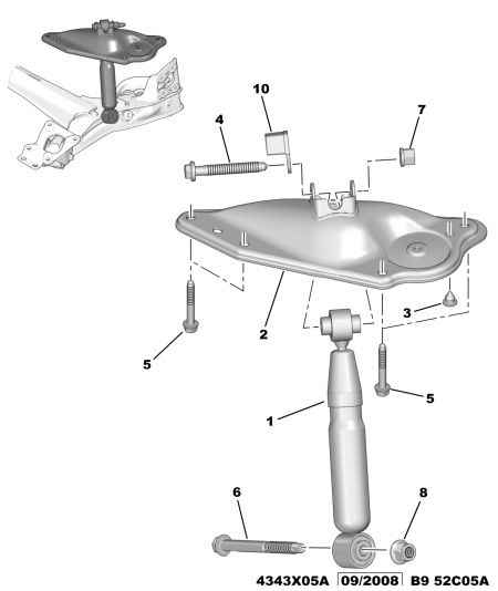 PSA 5206-QH - Ammortizzatore www.autoricambi360.it