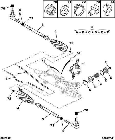PSA 3817.41 - Testa barra d'accoppiamento www.autoricambi360.it