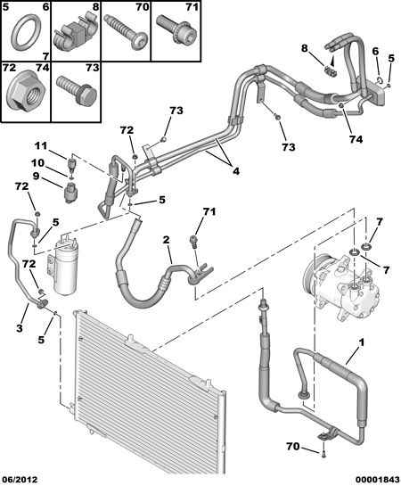 PSA 6455.T2 - Interruttore a pressione, Climatizzatore www.autoricambi360.it