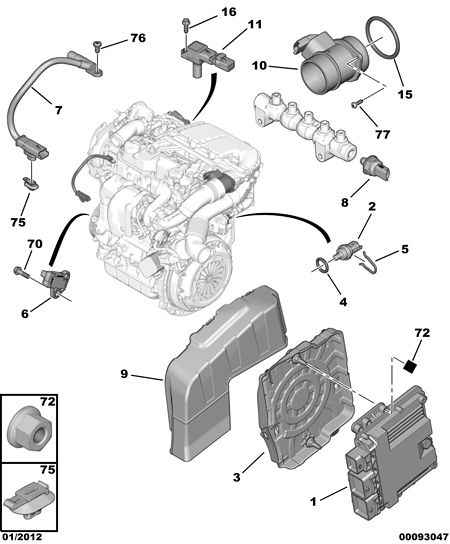 PSA 1920 TL - Sensore, Pressione carburante www.autoricambi360.it