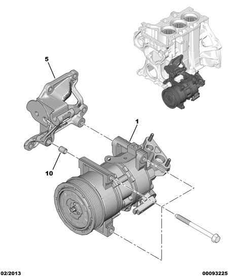 PSA 96 722 470 80 - Compressore, Climatizzatore www.autoricambi360.it