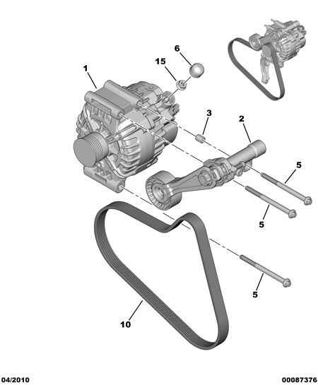 PSA 5705 KG - Alternatore www.autoricambi360.it