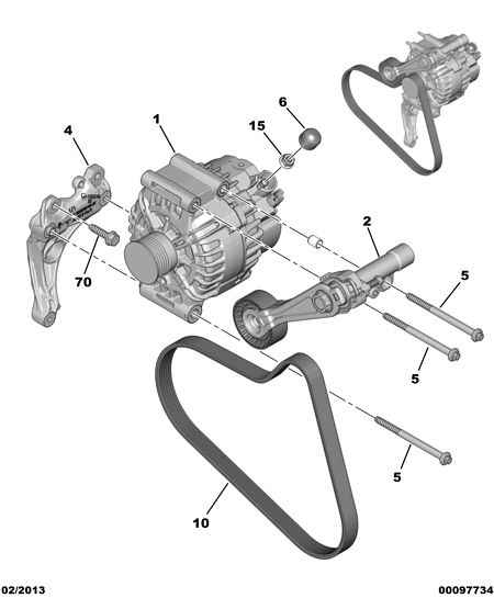 PSA 5705 KG - Alternatore www.autoricambi360.it