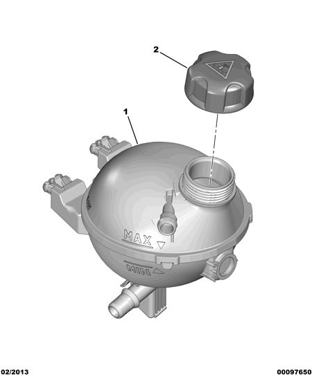 FCA 1306.J5 - Tappo, serbatoio refrigerante www.autoricambi360.it