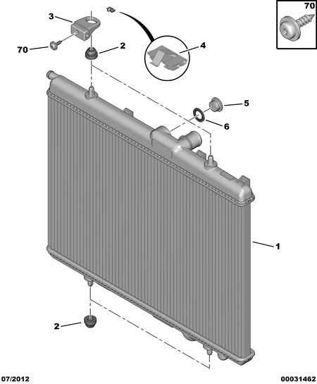 PSA 1330.G1 - Radiatore, Raffreddamento motore www.autoricambi360.it