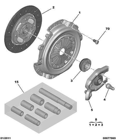 PSA 2052.86 - Kit frizione www.autoricambi360.it