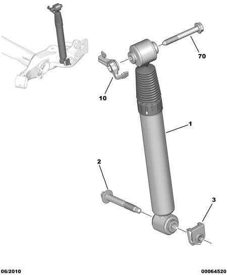 PSA 5206 FE - Ammortizzatore www.autoricambi360.it