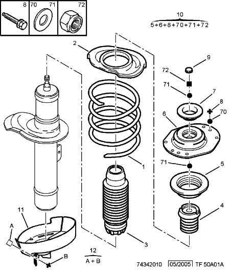 PSA 5038 78 - Supporto ammortizzatore a molla www.autoricambi360.it