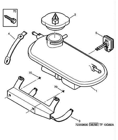 PSA 1307.HN - Serbatoio compensazione, Refrigerante www.autoricambi360.it