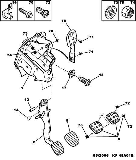 PSA 4534 44 - Interruttore luce freno www.autoricambi360.it