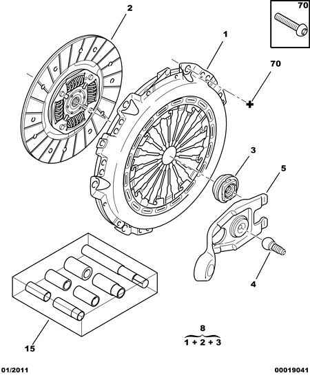 PSA 2117 63 - Forcella disinnesto frizione www.autoricambi360.it
