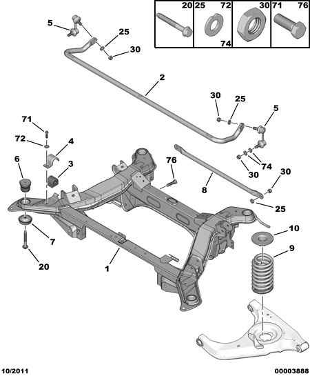 PSA 5164 34 - Supporto ammortizzatore a molla www.autoricambi360.it
