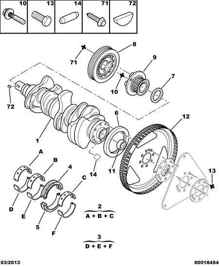 PSA 0515.S2 - Puleggia cinghia, Albero a gomiti www.autoricambi360.it