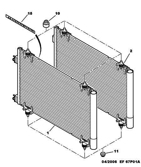 PSA 6455.CX - Condensatore, Climatizzatore www.autoricambi360.it