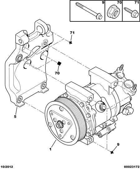 PSA 6453.ZA - Compressore, Climatizzatore www.autoricambi360.it