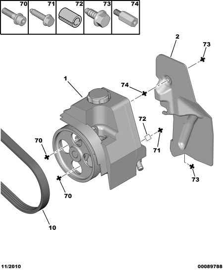 PSA 5750-Y9 - Cinghia Poly-V www.autoricambi360.it