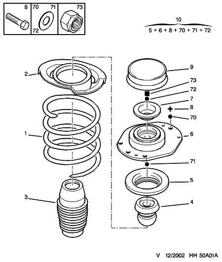 PSA 5035 27 - Cuscinetto volvente, Supporto ammortizz. a molla www.autoricambi360.it