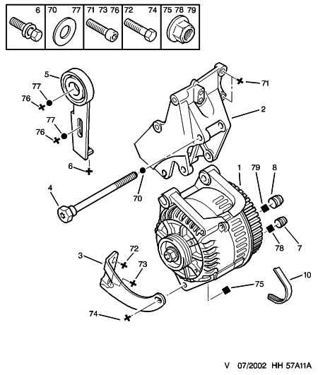 PSA 5750 TE - Cinghia Poly-V www.autoricambi360.it